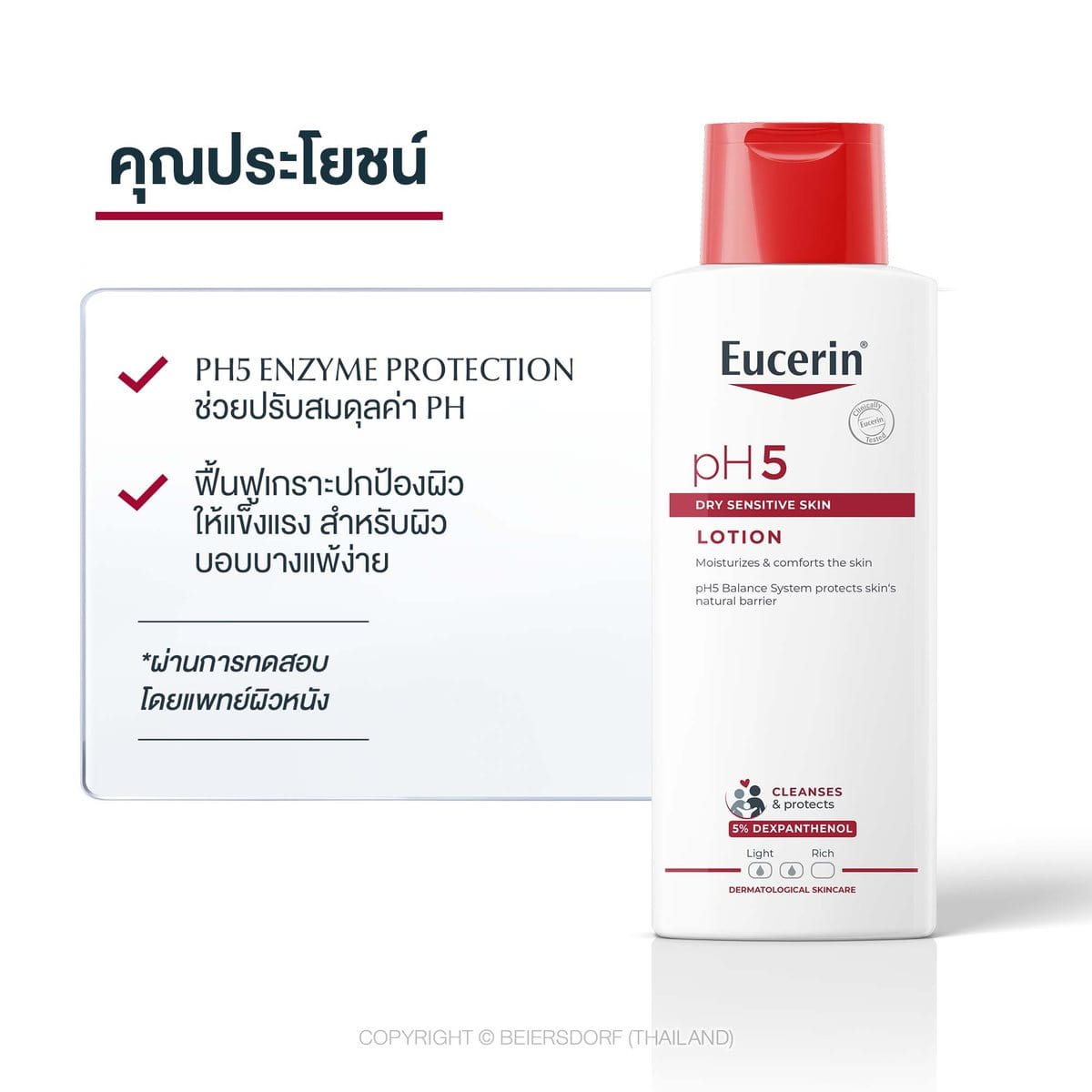 Eucerin pH5 DRY SENSITIVE SKIN LOTION 250 ML